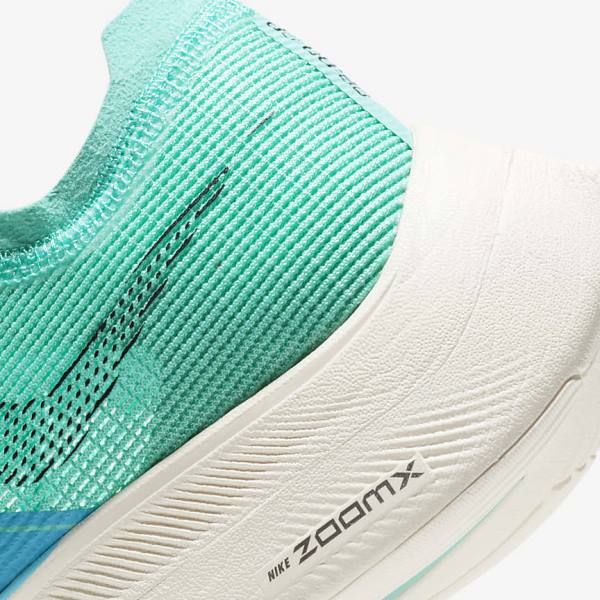 Nike ZoomX Vaporfly Next% 2 Straßen Rennfahrer Laufschuhe Damen Metal | NK172BRN