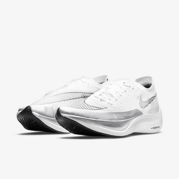 Nike ZoomX Vaporfly Next% 2 Straßen Rennfahrer Laufschuhe Herren Metal Gold | NK531NXL