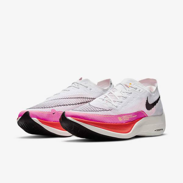 Nike ZoomX Vaporfly Next% 2 Straßen Rennfahrer Laufschuhe Herren Gold Orange | NK537RIZ