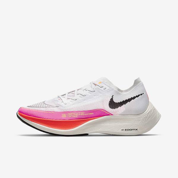 Nike ZoomX Vaporfly Next% 2 Straßen Rennfahrer Laufschuhe Herren Gold Orange | NK537RIZ