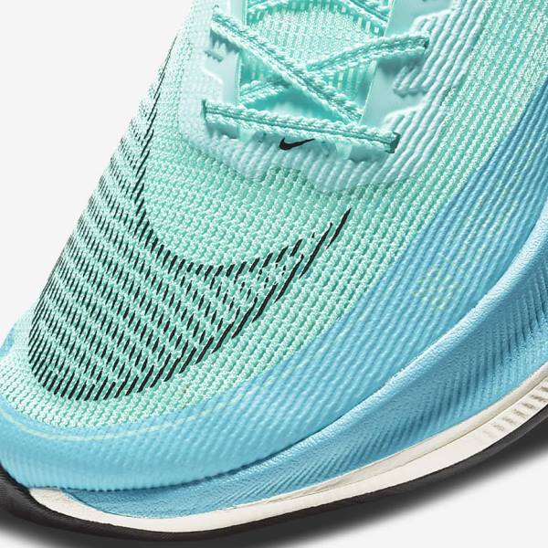 Nike ZoomX Vaporfly Next% 2 Straßen Rennfahrer Laufschuhe Herren Metal | NK823AMO