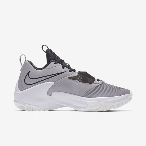 Nike Zoom Freak 3 By You Custom Basketballschuhe Herren Mehrfarbig | NK284CLY