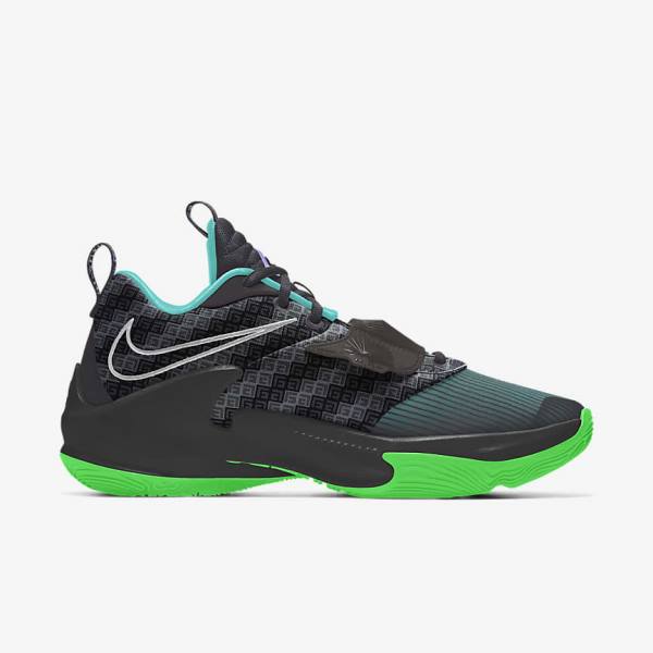 Nike Zoom Freak 3 By You Custom Basketballschuhe Damen Mehrfarbig | NK316WFI