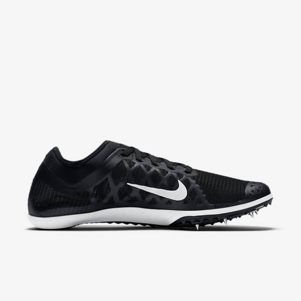 Nike Zoom Mamba 3 Unisex Distance Spike Laufschuhe Damen Schwarz Weiß | NK419ASF