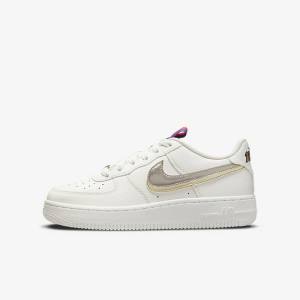 Nike Air Force 1 LV8 Older Sneakers Kinder Metal | NK358XGQ