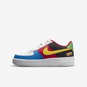 Nike Air Force 1 LV8 Older Sneakers Kinder Gold | NK431KXZ