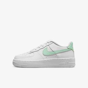 Nike Air Force 1 Older Sneakers Kinder Weiß Mintfarben | NK635DSP