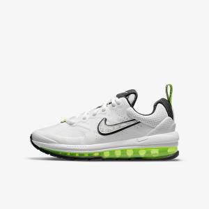 Nike Air Max Genome Older Sneakers Kinder Weiß Platin Schwarz | NK251FED