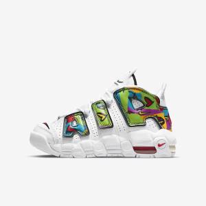 Nike Air More Uptempo Older Sneakers Kinder Weiß | NK285TOZ
