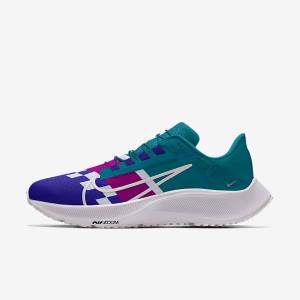 Nike Air Zoom Pegasus 38 By You Straßen Laufschuhe Damen Mehrfarbig | NK485XAS