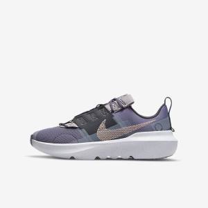 Nike Crater Impact Older Laufschuhe Kinder Metal | NK269UCD