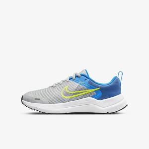 Nike Downshifter 12 Older Straßen Laufschuhe Kinder Navy | NK759GUK