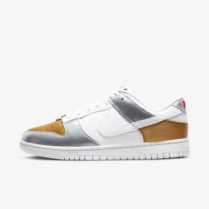 Nike Dunk Low SE Sneakers Damen Gold | NK685WGO