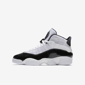 Nike Jordan 6 Rings Older Jordan Schuhe Kinder Weiß Schwarz | NK694PHJ