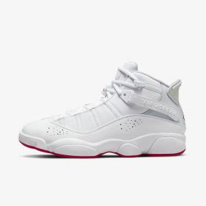 Nike Jordan 6 Rings Sneakers Herren Weiß Platin | NK974OCZ