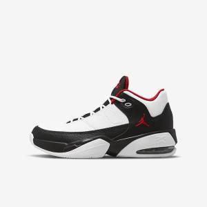 Nike Jordan Max Aura 3 Older Jordan Schuhe Kinder Weiß Schwarz Rot | NK840STZ