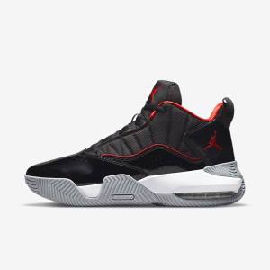 Nike Jordan Stay Loyal Sneakers Herren Schwarz Weiß Grau Rot | NK985QZY