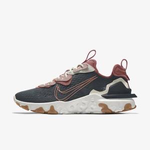 Nike React Vision By You Custom Lifestyle Sneakers Damen Mehrfarbig | NK139LJF