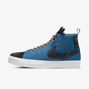 Nike SB Zoom Blazer Mid Premium Skate Shoes Herren Schwarz | NK386WTK