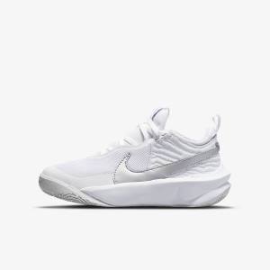 Nike Team Hustle D 10 Older Basketballschuhe Kinder Metal | NK315BCU