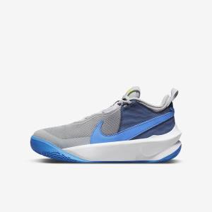 Nike Team Hustle D 10 Older Basketballschuhe Kinder Navy | NK908GET