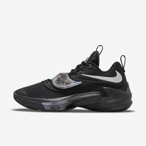 Nike Zoom Freak 3 Basketballschuhe Damen Metal | NK647MGO