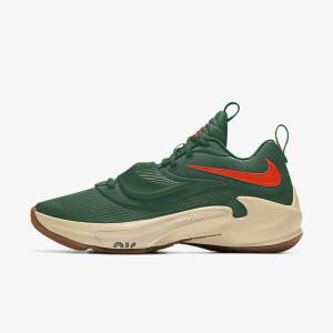 Nike Zoom Freak 3 By You Custom Basketballschuhe Damen Mehrfarbig | NK352EDV